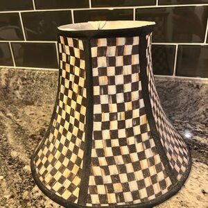 Mackenzie Childs medium Checkered Lamp Shade